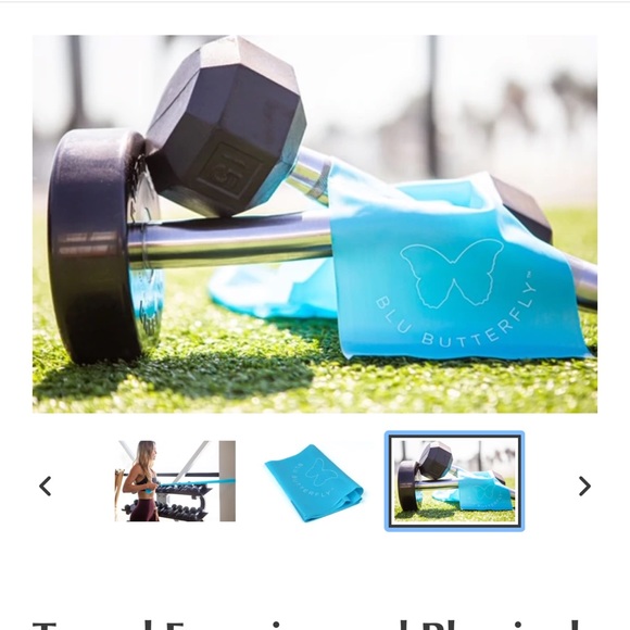 Set of 3 -Exercise bands for travel - Keep one and gift two! 🦋 - Picture 2 of 5